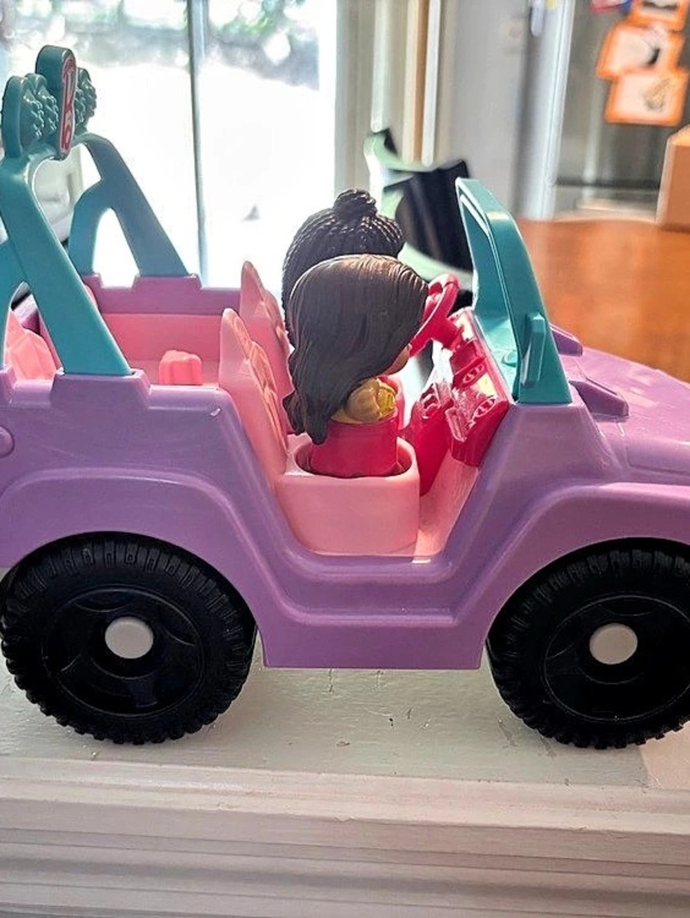 Little People Pink & Purple Toy Vehicle with Figures - Picture 3 of 4